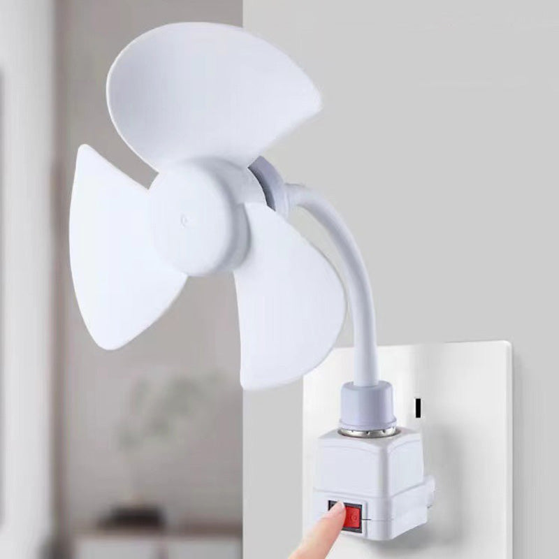💥Portable Silent Fan with One-button Switch Base