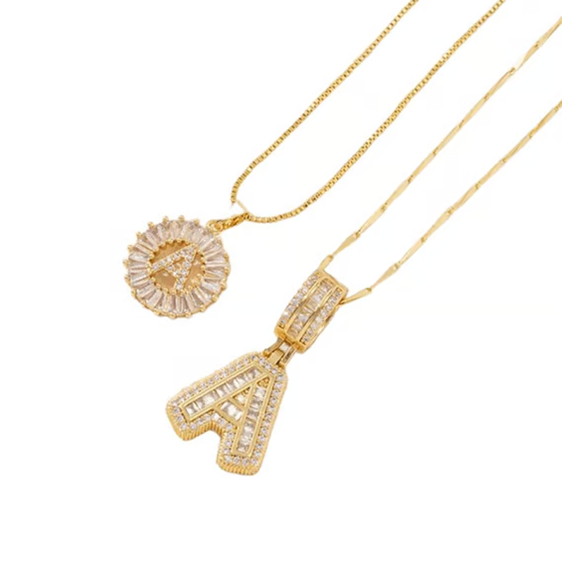 ✨Gold Alphabet Pendant Necklace