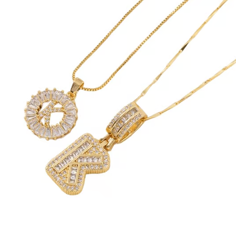 ✨Gold Alphabet Pendant Necklace