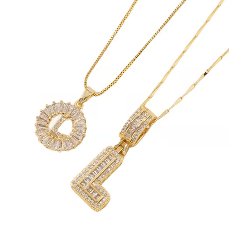 ✨Gold Alphabet Pendant Necklace