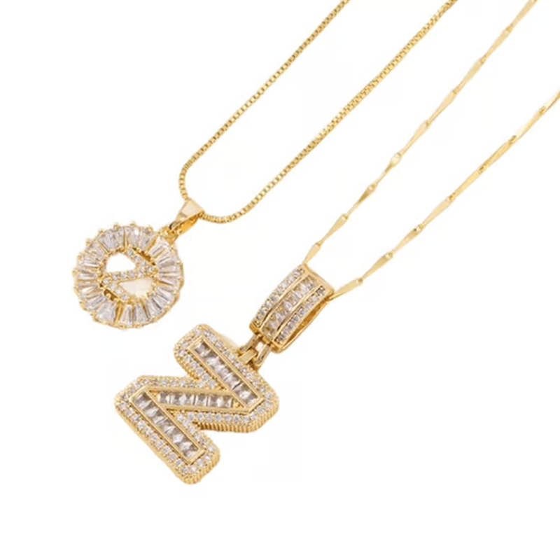 ✨Gold Alphabet Pendant Necklace