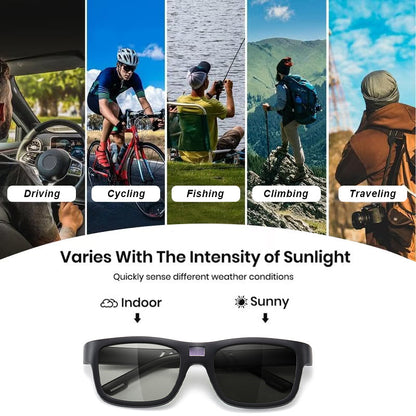 🕶️Classic Smart Photochromic Polarized Sunglasses