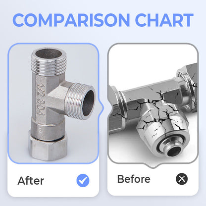 🔨✨Stainless Steel 1/2 inch Pipe Fittings