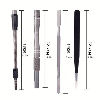 ⏳Limited time 50% off⏳128-in-1 Precision Screwdriver Set Disassembly And Repair Tool Multi-function Manual Screwdriver Book Set