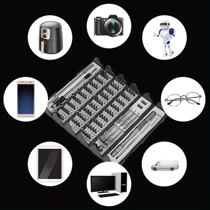 ⏳Limited time 50% off⏳128-in-1 Precision Screwdriver Set Disassembly And Repair Tool Multi-function Manual Screwdriver Book Set