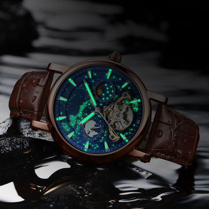 ⌚Men's Luxury Automatic Luminous Starry Sky Watch