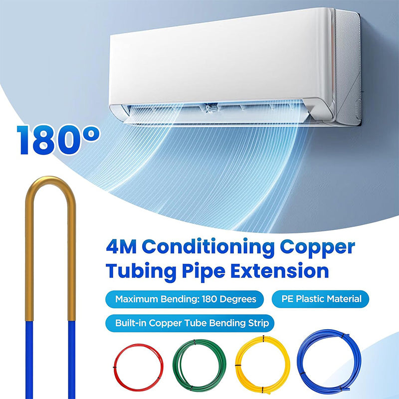 🔥HOT SALE🔥4M Conditioning Copper Tubing Pipe Extension