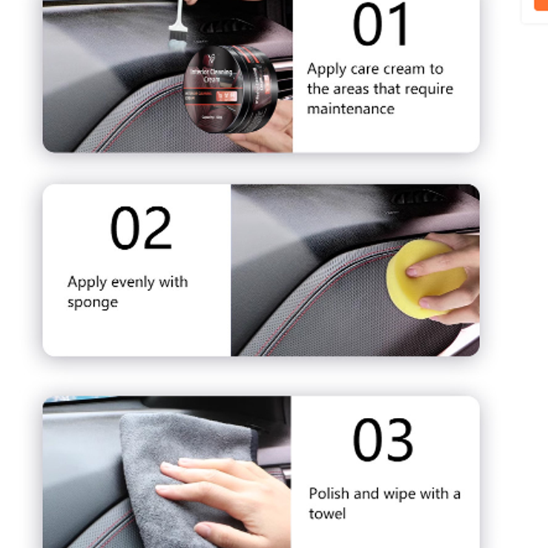 🚗Interior Cleaning Cream for Cars