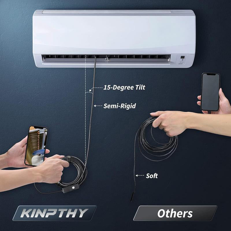📱🔍 50% OFF! Waterproof HD Endoscope Camera – 200W HD, 8mm probe. Type-C/Micro/Lightning – plug & play with 99% phones. Ideal for tight spaces! 🔌✨