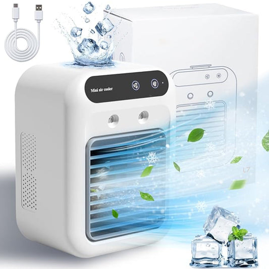 🍃Mini Portable Air Conditioner Cooler Humidifier
