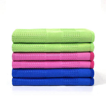 Absorbent Lint Free Glass Cleaning Cloth