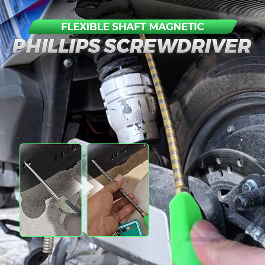 🔨✨Flexible Shaft Magnetic Phillips Screwdriver