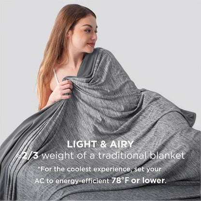 ❄️Cool Lightweight Solid Color Thin Blanket