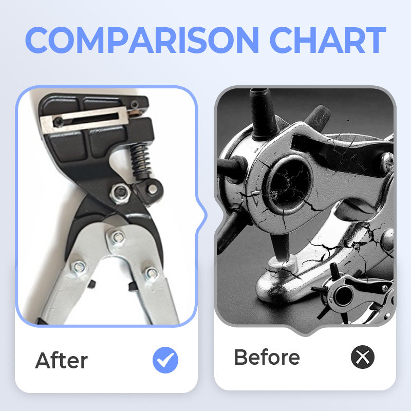 ✨🏆Heavy-Duty Stainless Steel Hole Punch Pliers
