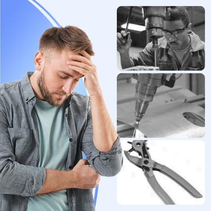 ✨🏆Heavy-Duty Stainless Steel Hole Punch Pliers