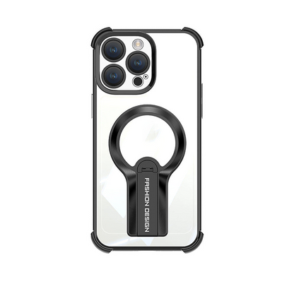 Magnetic Kickstand Phone Case with Glossy Finish