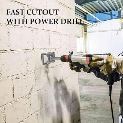 Creative Square Hole Cutter for Electrical Box