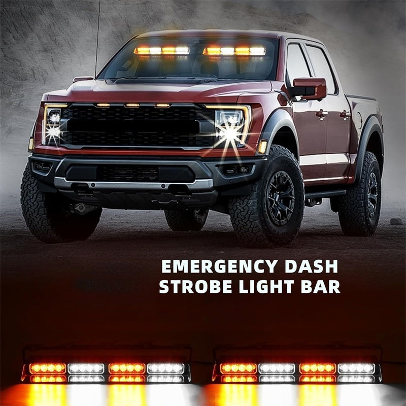 Windshield Suction Cup Strobe Warning Light for Vehicles