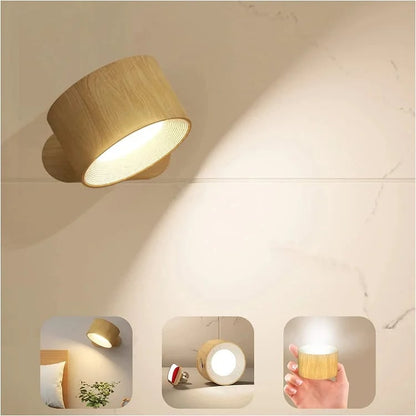 🔥Hot Sale 50% Off💡360° Wall Light - Wireless Charging Wall Light