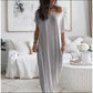 【Exceptional Price】💐50% OFF ! Loose Fit Long Dress – Clean Style That Flatters Every Figure 👗👌