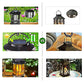 Waterproof Outdoor Solar Flame Lantern Light