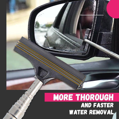 ⏳🔥LIMITED-TIME SPECIAL! ⏰🚗 BUY 1 GET 1 FREE! 💦 Retractable Side-Mirror Wiper – Extendable, Compact, Water Removal