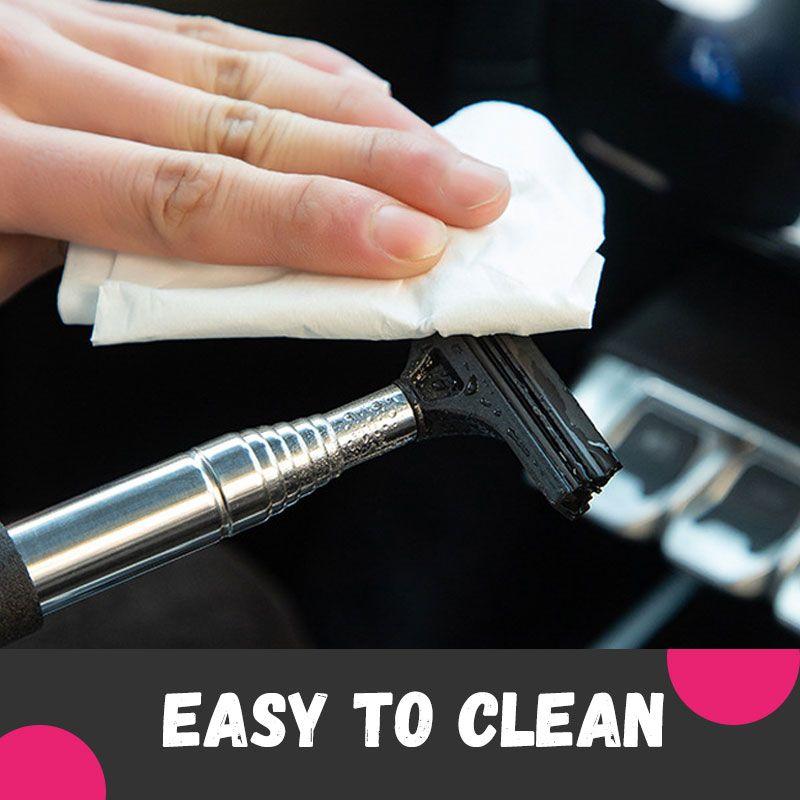 ⏳🔥LIMITED-TIME SPECIAL! ⏰🚗 BUY 1 GET 1 FREE! 💦 Retractable Side-Mirror Wiper – Extendable, Compact, Water Removal