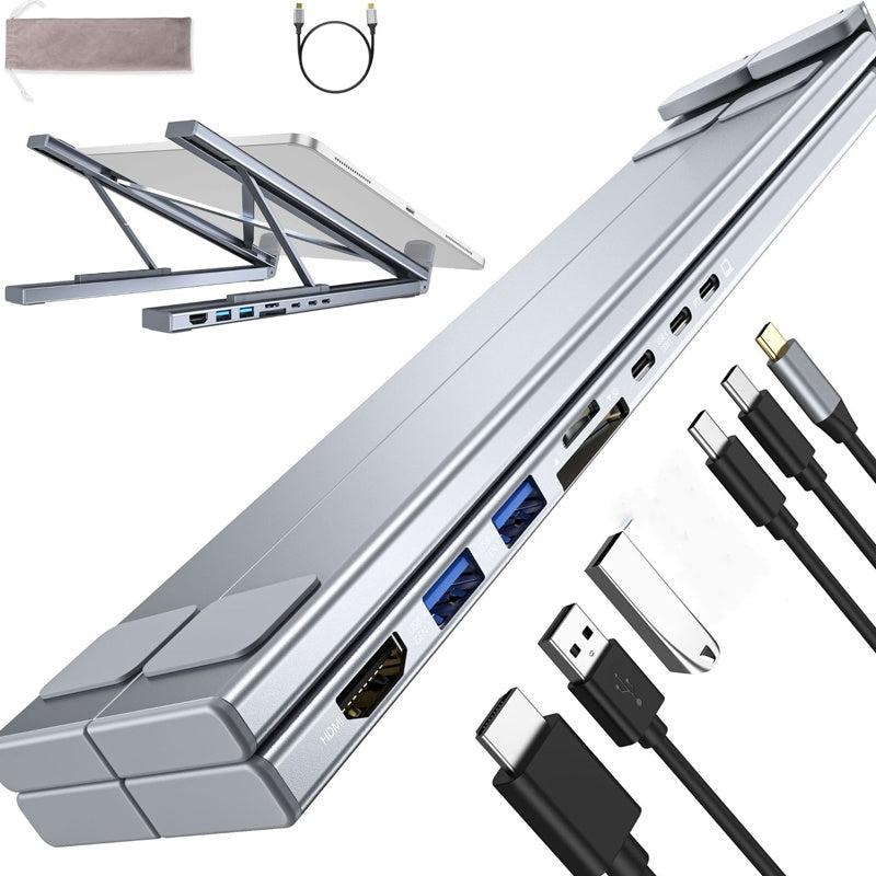 ⏳Time-Limited Special⏰USB-C Docking Station Laptop Stand with 4K HDMI