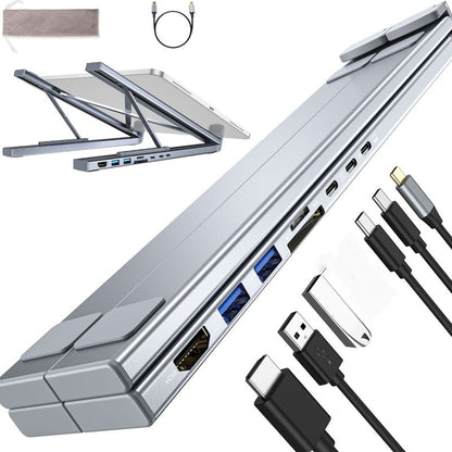 ⏳Time-Limited Special⏰USB-C Docking Station Laptop Stand with 4K HDMI