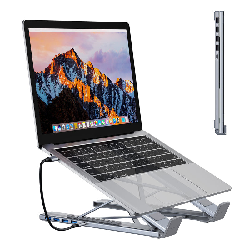 ⏳Time-Limited Special⏰USB-C Docking Station Laptop Stand with 4K HDMI