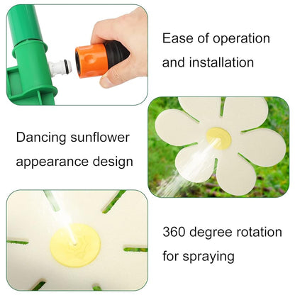 🔥Last Day Sale 60% OFF⏰🌼🚿Dancing Daisy Garden Sprinkler💦