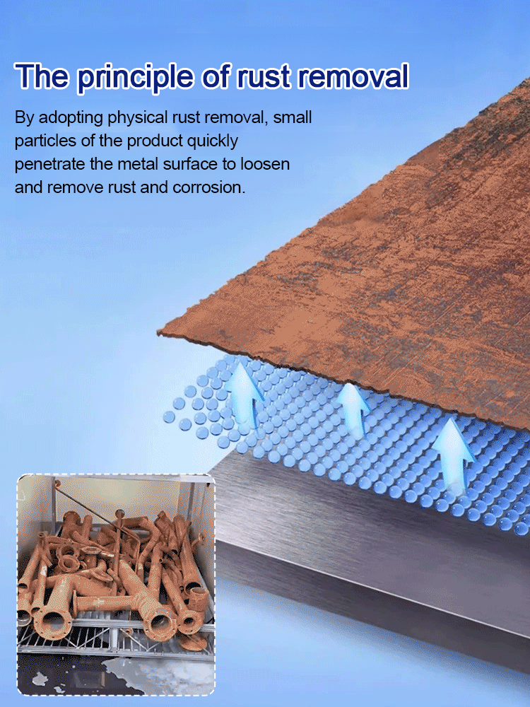 💥 Buy 3 and get 1 Free🔥 Highly concentrated rust remover for steel & iron