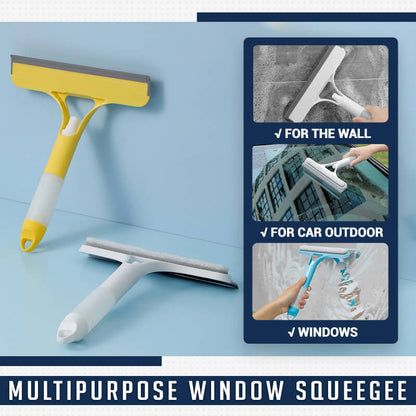 🧼1000+SOLD THIS WEEK 50% OFF NOW! 💧 3 in 1 Window Cleaning Tool – Spray, Scrub & Wipe, Streak-Free, Multi-Surface ✨