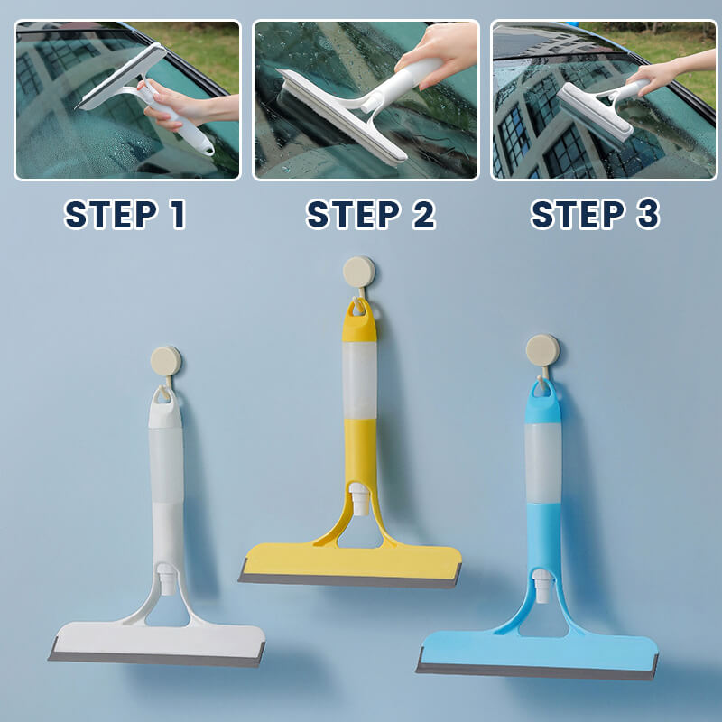 🧼1000+SOLD THIS WEEK 50% OFF NOW! 💧 3 in 1 Window Cleaning Tool – Spray, Scrub & Wipe, Streak-Free, Multi-Surface ✨