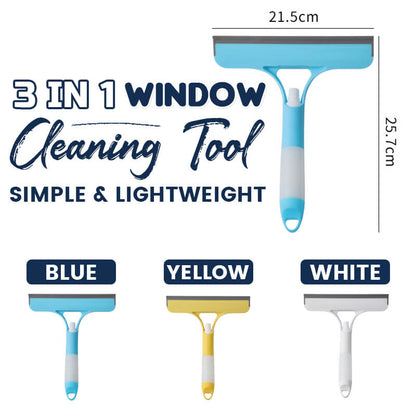 🧼1000+SOLD THIS WEEK 50% OFF NOW! 💧 3 in 1 Window Cleaning Tool – Spray, Scrub & Wipe, Streak-Free, Multi-Surface ✨