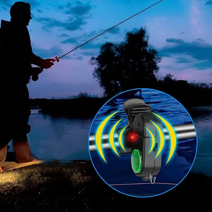 🐟 LIMITED-TIME 50% OFF! ✨ Fishing Bite Indicator with Sound & LED Light – Adjustable Sensitivity, Foldable, Long Battery Life 🎣