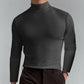 👕 68% OFF NOW! ✨ Men's High Neck Slim Fit T-Shirt - Stretchy & Breathable Fabric, Modern Style for Gym or Casual Wear 🏃‍♂️📦
