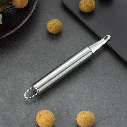 🍎 BUY 1 GET 1 FREE! 🔪 Multi-functional Stainless Steel Corer – Sharp & Durable, Easy to Use for Apples, Peppers and More ✨📦