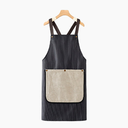 🔥NEW YEAR 50% OFF Sale!🔥Cross-Back Waterproof Apron with Detachable Hand Towel