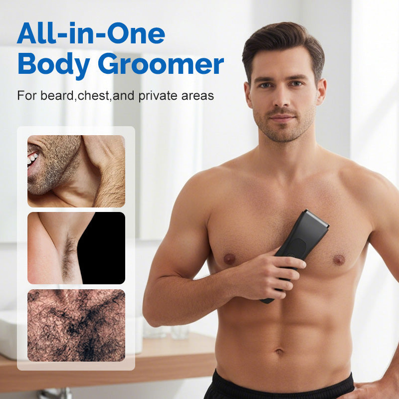 🪒 LIMITED TIME: 50% OFF! 🔥 Digital Body Trimmer for Men – Trusted by 35,000+ Men, L-Shaped Blade for Safe Full-Body Grooming ✨