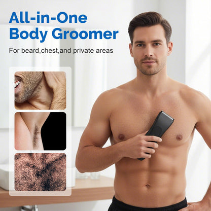 🪒 LIMITED TIME: 50% OFF! 🔥 Digital Body Trimmer for Men – Trusted by 35,000+ Men, L-Shaped Blade for Safe Full-Body Grooming ✨