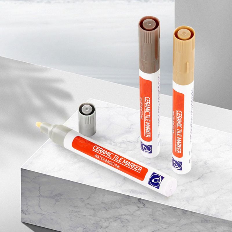 🔧 BUY 1 GET 1 FREE! 🎉 Ceramic Tile Grout Pen – Mold-Resistant, Waterproof & Permanent Finish 🛡️📦