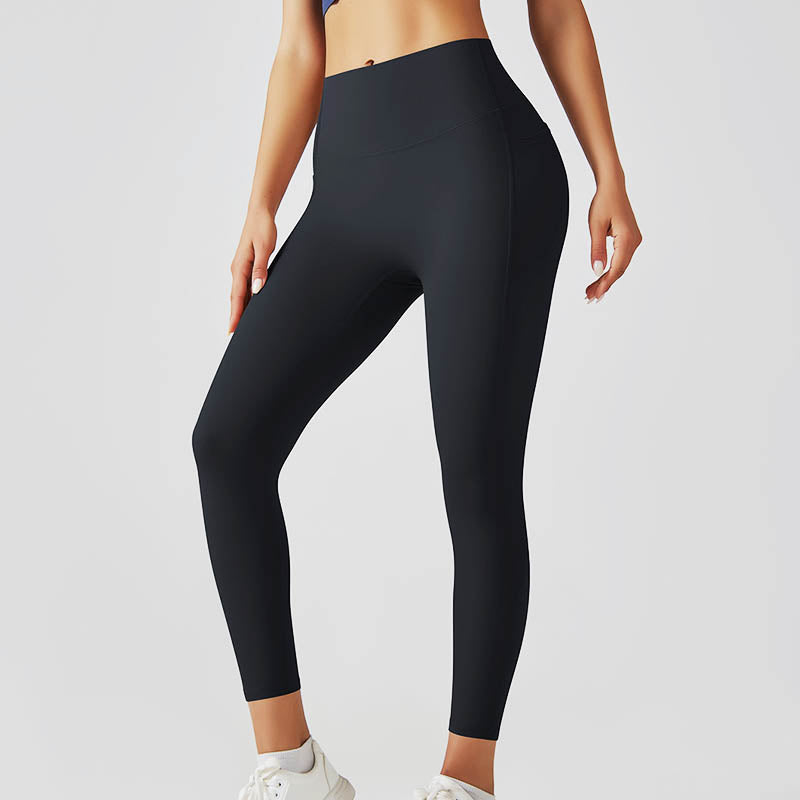 Women's High-Waisted Quick-Dry Seamless Yoga Leggings