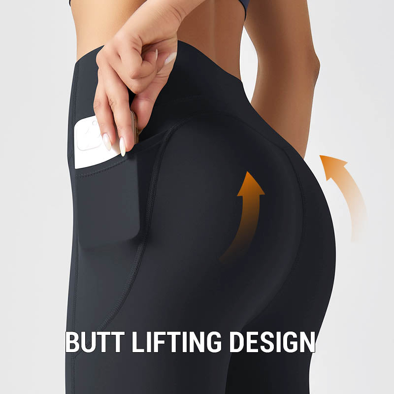 Women's High-Waisted Quick-Dry Seamless Yoga Leggings