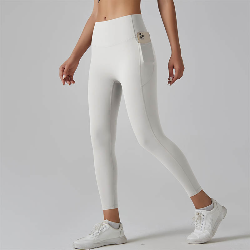 Women's High-Waisted Quick-Dry Seamless Yoga Leggings