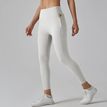 Women's High-Waisted Quick-Dry Seamless Yoga Leggings