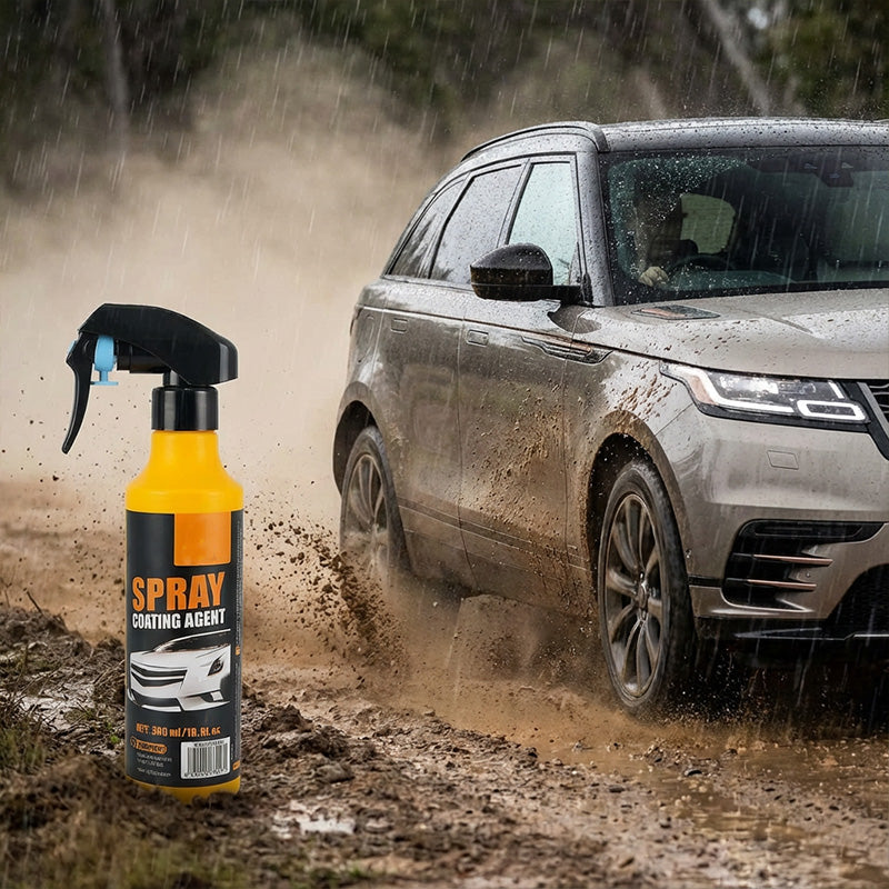 💥 Limited Time Deal! 3-in-1 SiO₂ Ceramic Quick Coat Spray – Instant Gloss, No-Streak Finish & Hydrophobic Shield