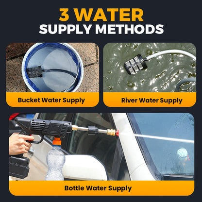 💦Multi-Function Portable Cordless High Pressure Washer