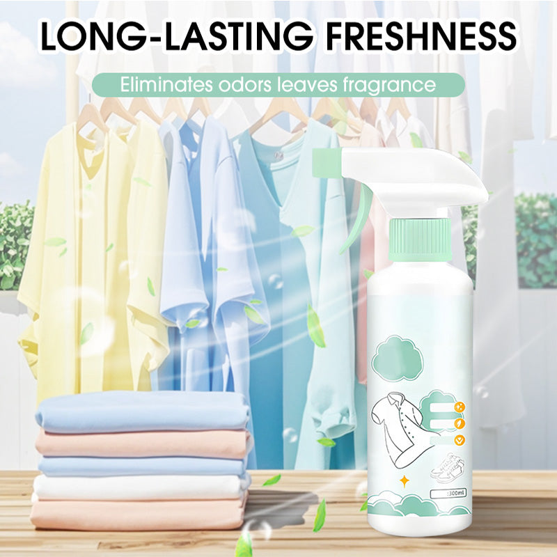 🧼👔 2026 HOT SALE 🎉 50K+ SOLD!✨ Professional Clothing Dry-Cleaning Agent - Instantly Refresh Suits, Remove Odors & Wrinkles, No Water or Machine Needed. Perfect for Home, Travel & Office! 🚀💼