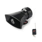 Car horn with microphone